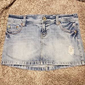 Vintage Denim Skirt Size 10